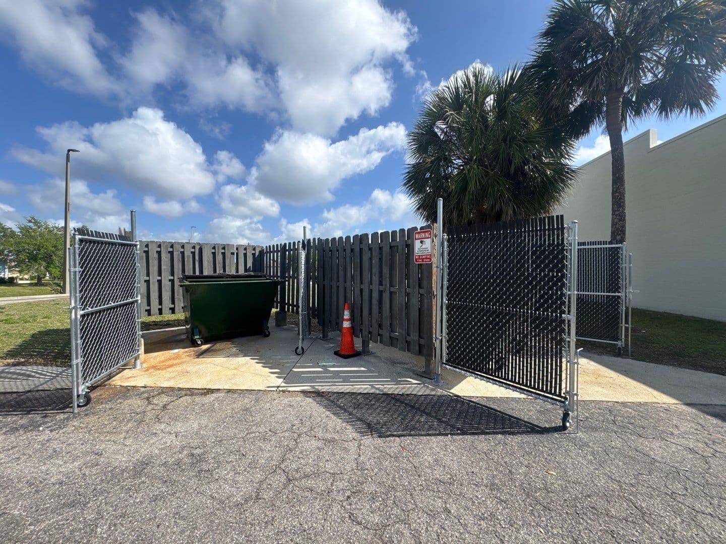 Chain Link Fence installation by ASAP Fence & Gates in Florida